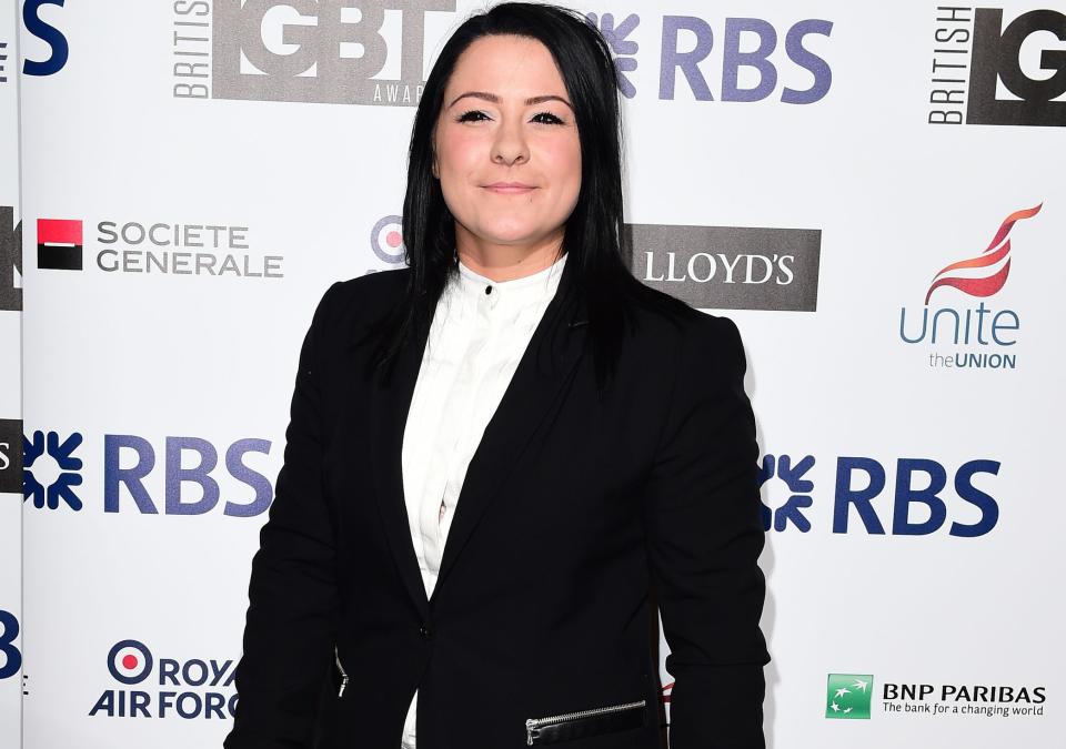 Lucy Spraggan pictured in 2015 before she gave up drinking and took up running. (PA)