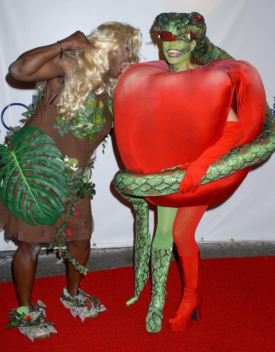 Heidi Klum and Seal: Eve and the Forbidden Fruit