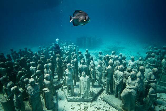 real underwater ruins