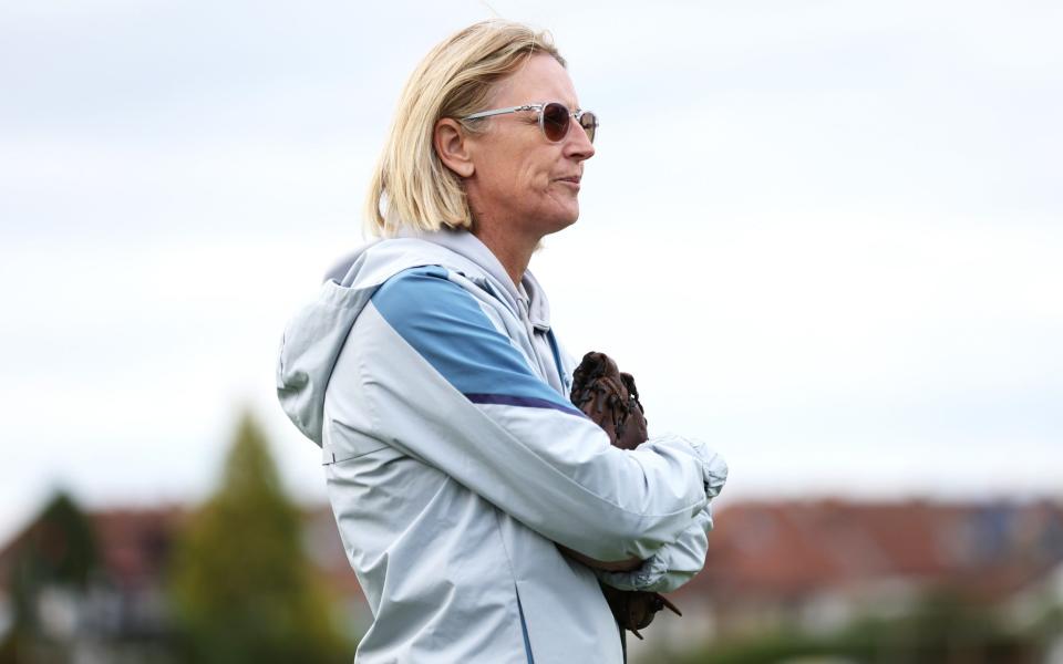 Lisa Keightley looks on prior to the 3rd Vitality IT20 match between England and India in September 2022 - Getty Images/Matt Lewis