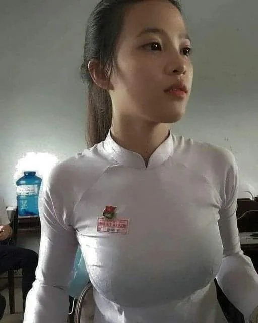 越南傳統服飾「奧黛」剪裁合身，凸顯女性好身材。（圖／翻攝PTT）