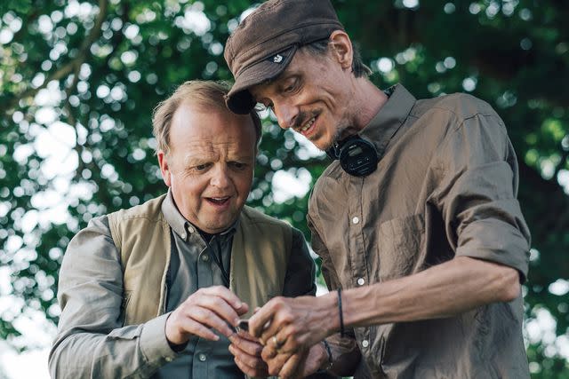 BBC/courtesy Everett Collection Toby Jones and Mackenzie Crook on 'Detectorists'