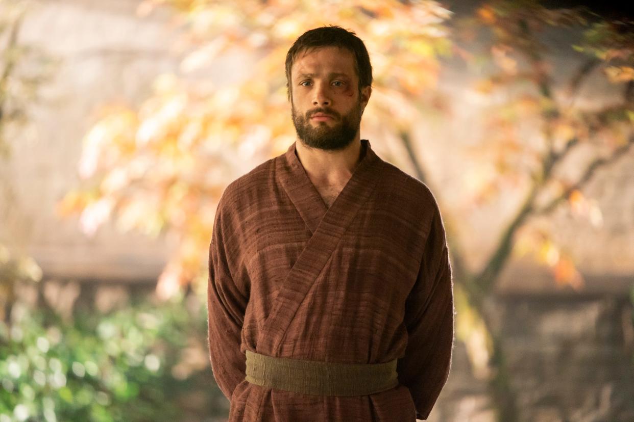 Cosmo Jarvis as John Blackthorne in "Shogun."