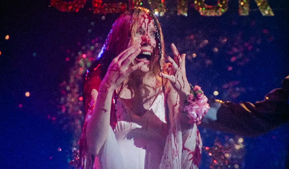 Sissy Spacek in the prom scene from Carrie