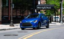 <p>Despite being sold as a Toyota, the Yaris is really a Mazda 2 with a redesigned front end.</p>