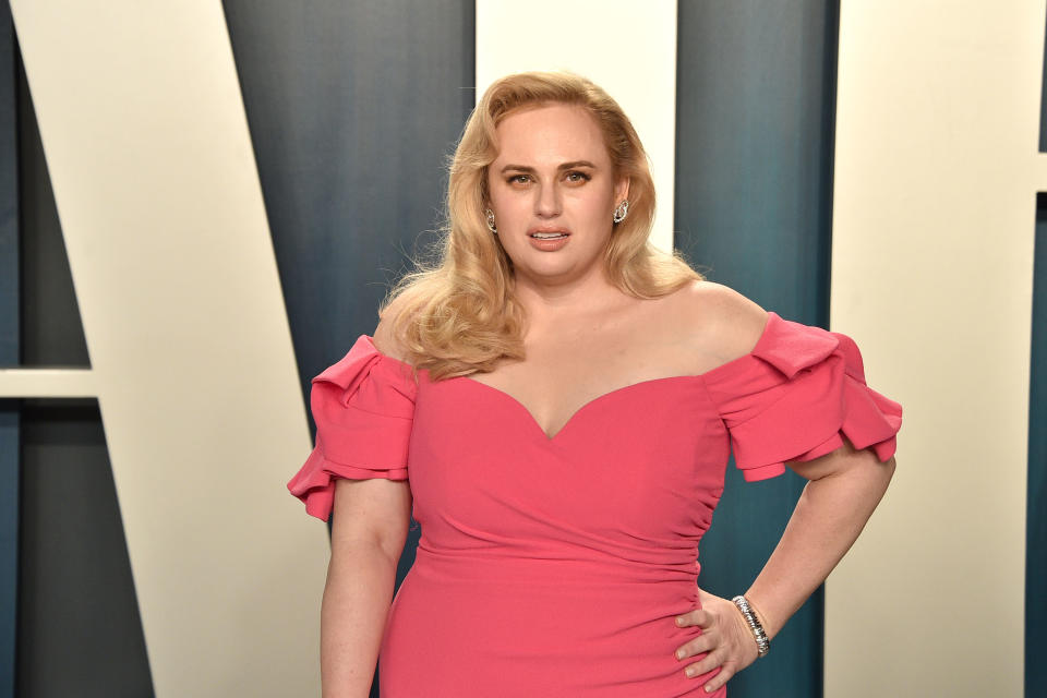 BEVERLY HILLS, CALIFORNIA - FEBRUARY 09: Rebel Wilson attends the 2020 Vanity Fair Oscar Party at Wallis Annenberg Center for the Performing Arts on February 09, 2020 in Beverly Hills, California. (Photo by David Crotty/Patrick McMullan via Getty Images)