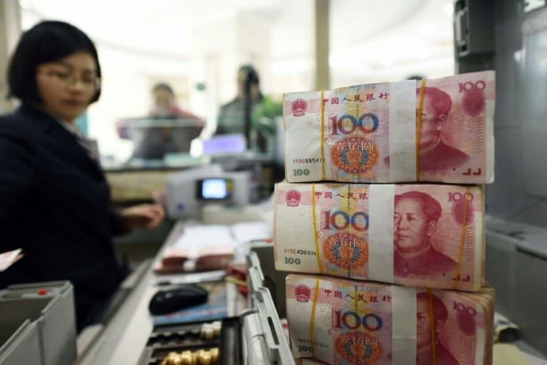 Worries about China's economy have pushed the yuan to a five-year low, with foreign exchange reserves seeing their first-ever annual decline last year as Beijing tried to prevent a more drastic devaluation