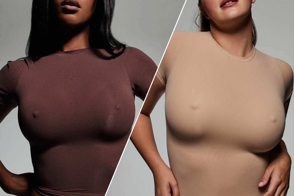 Yes, Kim Kardashian's Skims Is Launching a Bra With Built-In Nipples