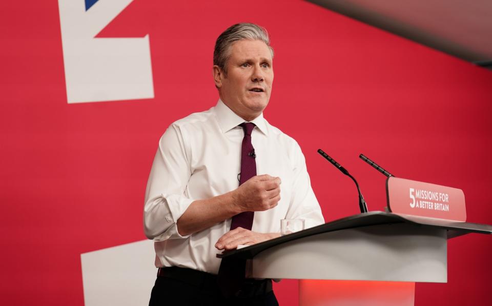 Keir Starmer - Jordan Pettitt /Pool