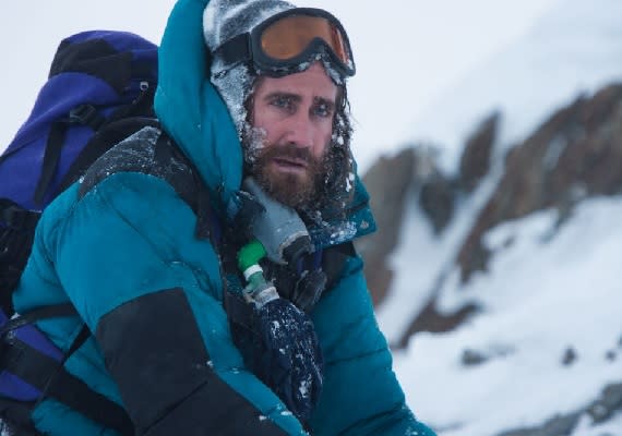 Scott Fisher (Jake Gyllenhaal) is the leader of one of the expedition teams when disaster strikes. Photo credit: GV.com.sg