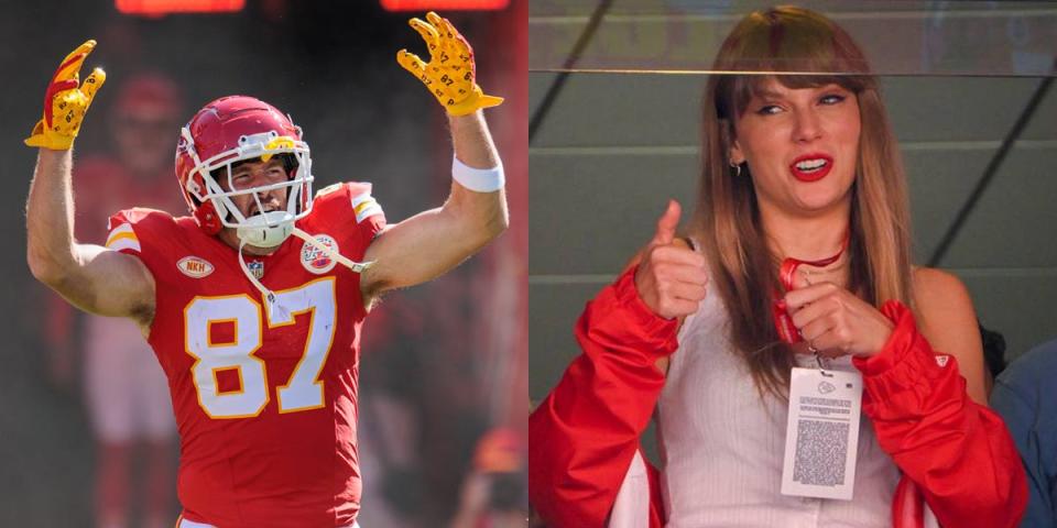 Travis Kelce and Taylor Swift