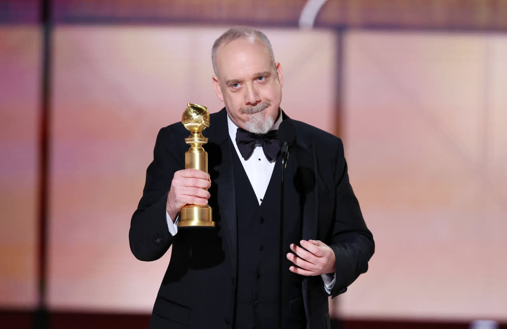 Paul Giamatti won a Golden Globe credit:Bang Showbiz