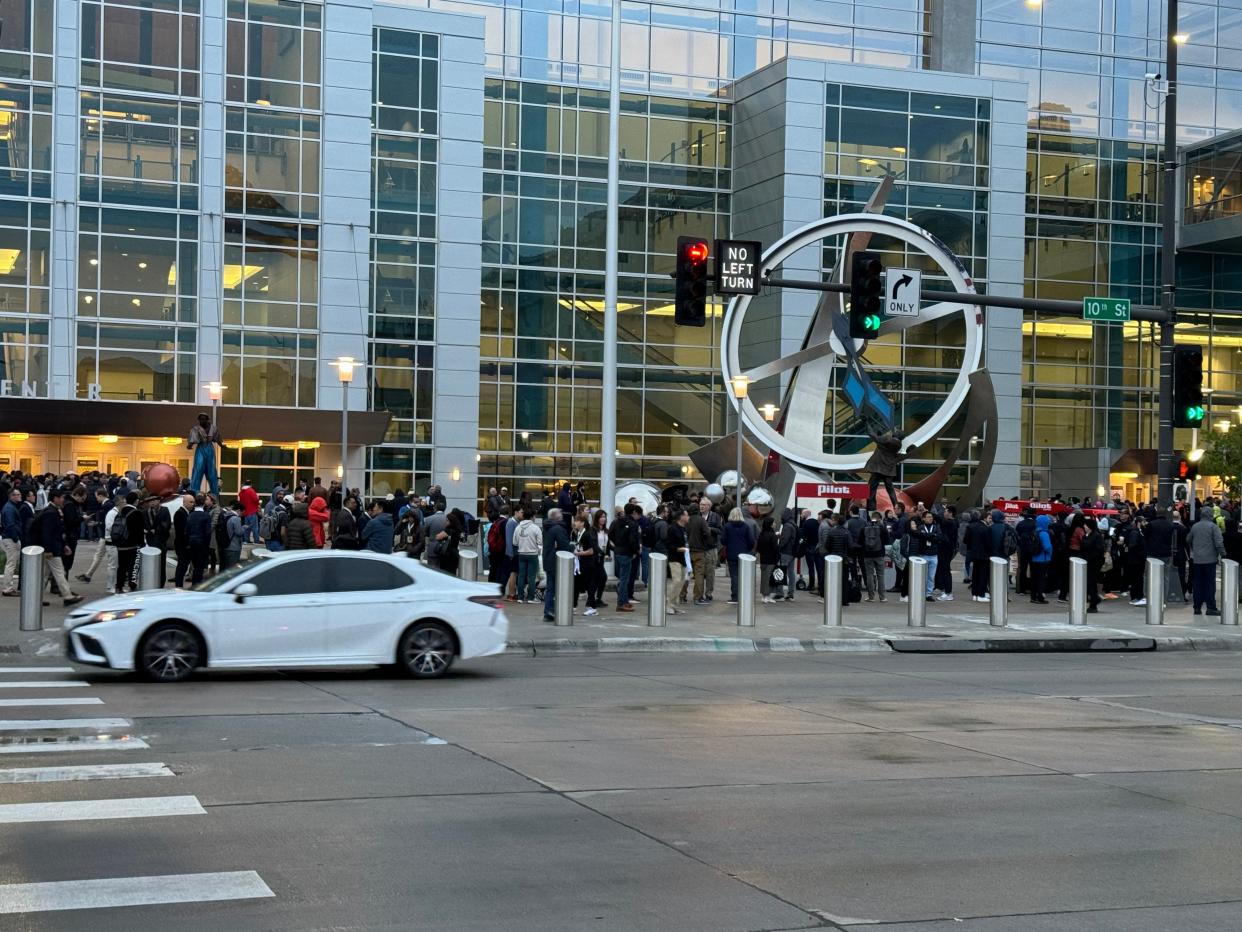 Berkshire Hathaway shareholders gather early Saturday morning to ask Chairman Warren Buffett and vice chairmen Greg Abel and Ajit Jain questions about the Omaha business that owns Iowa companies MidAmerican Energy in Des Moines and Homemakers Furniture in Urbandale.