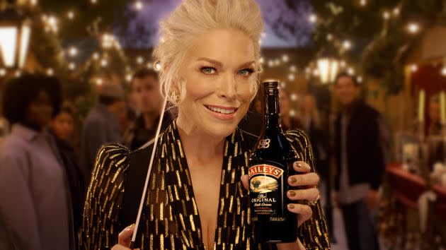 Hannah Waddingham in Baileys' new Christmas advert