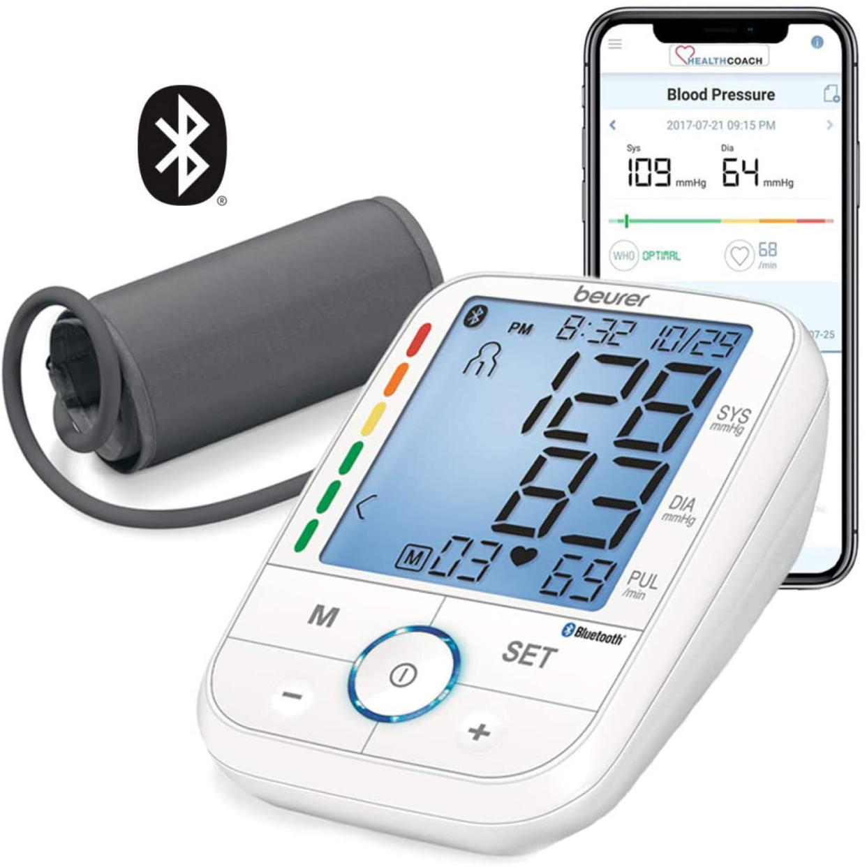 <p><a href="https://go.redirectingat.com?id=74968X1596630&url=https%3A%2F%2Fwww.walmart.com%2Fip%2FBeurer-Upper-Blood-Pressure-Arm-Monitor-Universal-Cuff-XL-LCD-Display-Bluetooth-with-App-BM67%2F173918502&sref=https%3A%2F%2Fwww.redbookmag.com%2Fbody%2Fhealth-fitness%2Fg62225193%2Fbest-blood-pressure-monitors%2F" data-i13n="elm:affiliate_link;elmt:premonetized" rel="sponsored" target="_blank" data-ylk="slk:Shop Now;elm:affiliate_link;elmt:premonetized;itc:0;sec:content-canvas" class="link rapid-noclick-resp rapid-with-clickid etailiffa-link">Shop Now</a></p> <p>BM67 Upper Arm Blood Pressure Monitor</p> <p>walmart.com</p> <p>$68.12</p><span class="copyright">Beurer</span>