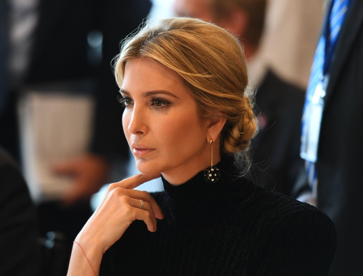Ivanka Trump has been praised by her brother Don’s love interest. (Photo: Don Emmert/AFP/Getty Images)