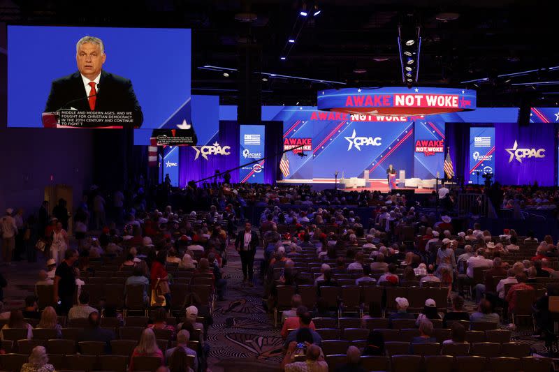 The 2022 Conservative Political Action Conference (CPAC) is held in Dallas