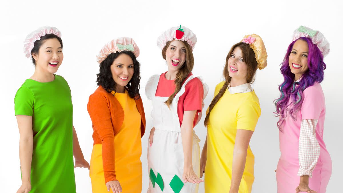 group halloween costumes strawberry shortcake