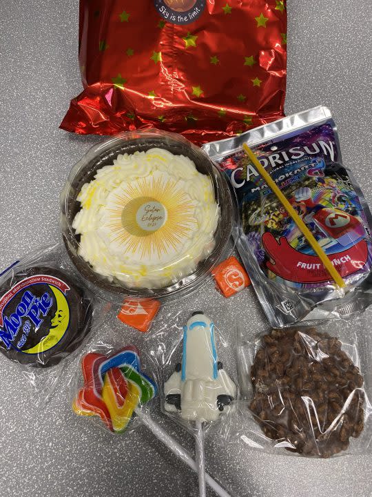Celestial snacks! Courtesy of one clever WAVY employee.
