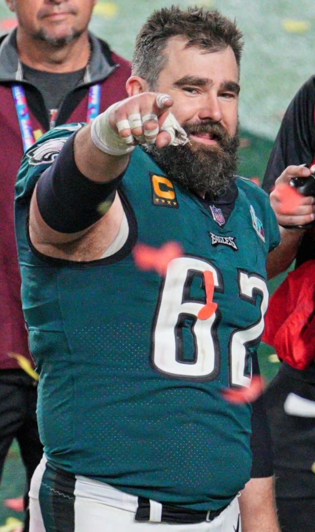 Jason Kelce's Wife Reveals Super Bowl-Themed Name They Almost Gave Daughter