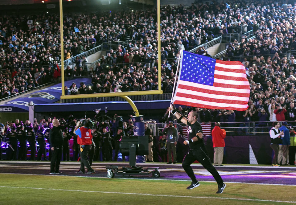 The arc of public sentiment among NFL players and fans is bending toward social justice. (Photo by Mark Goldman/Icon Sportswire via Getty Images)