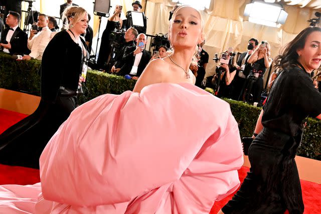 <p>Michael Buckner/Variety via Getty</p> Ariana Grande at the 96th Annual Oscars held at at the Ovation Hollywood on March 10, 2024 in Los Angeles, California.