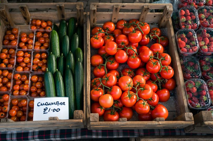 Truro Farmers Market sells a wide range of produce