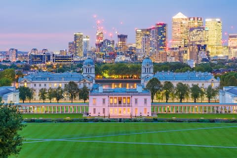 Views from Greenwich Park - Credit: STOCKINASIA