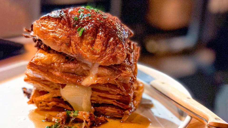 Mushroom Mille-Feuille, Claud, NYC