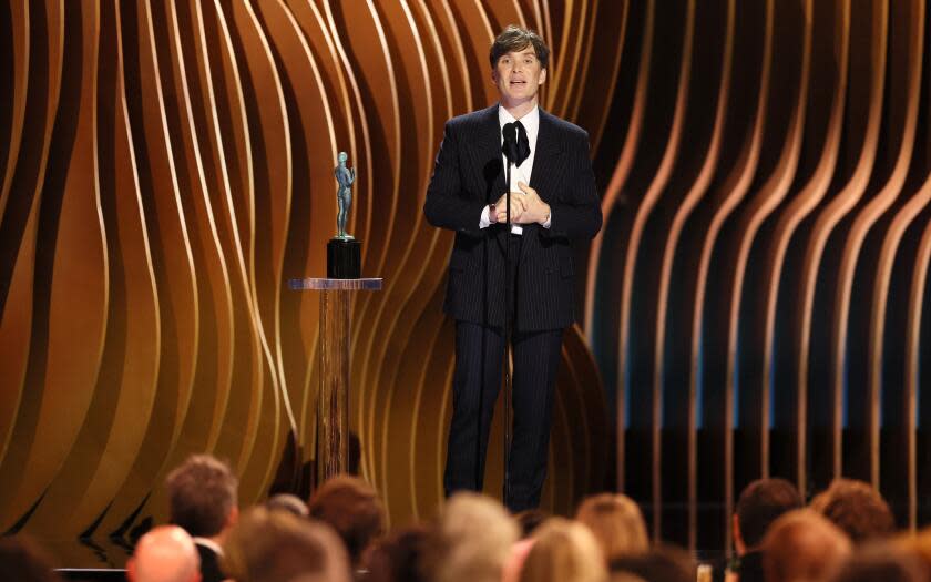 Los Angeles, CA - February 24: Cillian Murphy photographed during the 30th Screen Actors Guild Awards.