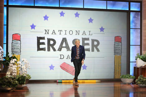 It's National Eraser Day