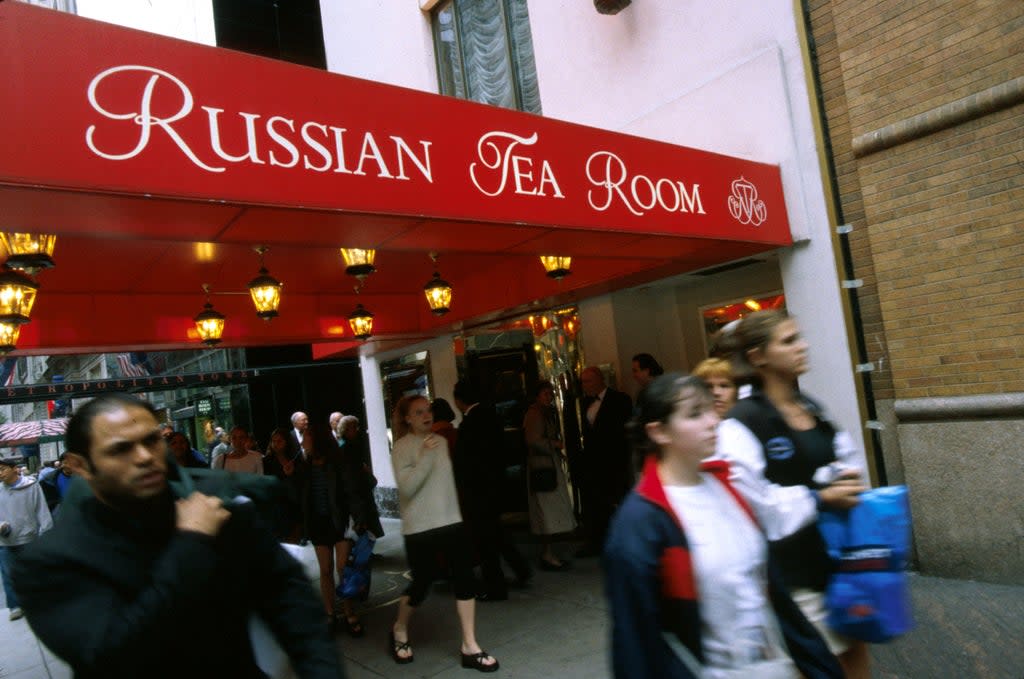 The Russian Tea Rooms in New York has attracted diners for nearly a century (Getty Images)