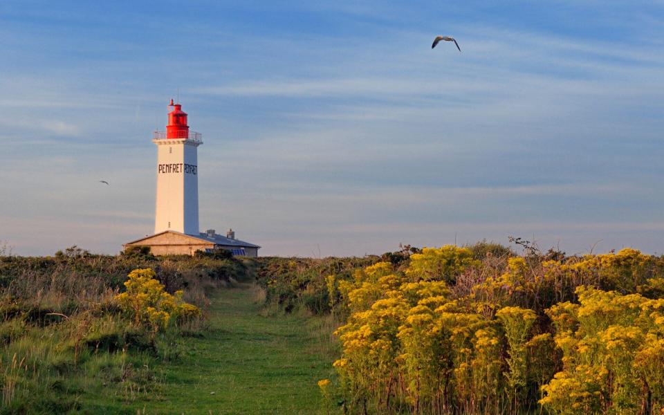 The historic Penfret Lighthouse opened in 1838