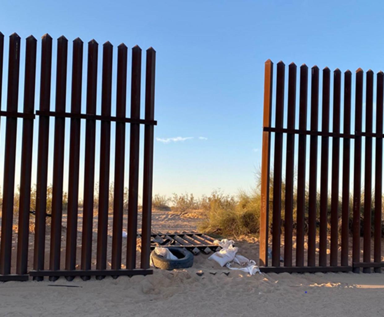 The overloaded SUV that crashed into a semi-truck in Southern California, killing 13 of the 25 people inside the car, entered the U.S. through a 10-foot hole cut into a fence at the border with Mexico. 