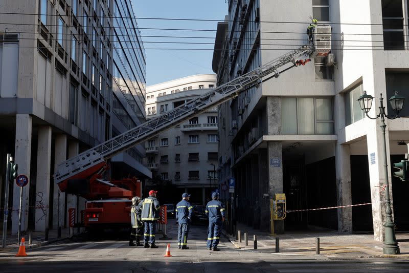 Explosion outside labour ministry building in Athens