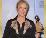 Gewinnerin <b>Beste Schauspielerin - Drama</b>:<br><br> Meryl Streep — "Die eiserne Lady"<br>