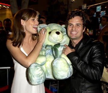 Jennifer Garner and Mark Ruffalo at the L.A. premiere of Revolution Studios' 13 Going on 30