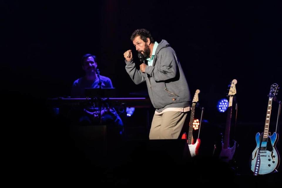 Actor/comedian Adam Sandler will bring the I Missed You Tour to the Ford Idaho Center on Sunday, Oct. 15. Adam Sandler/Facebook