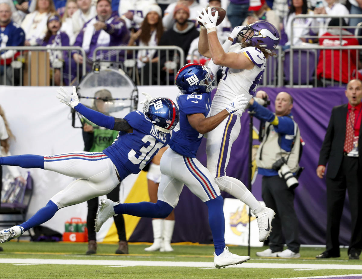 T.J. Hockenson day-to-day with lower-back stiffness - NBC Sports