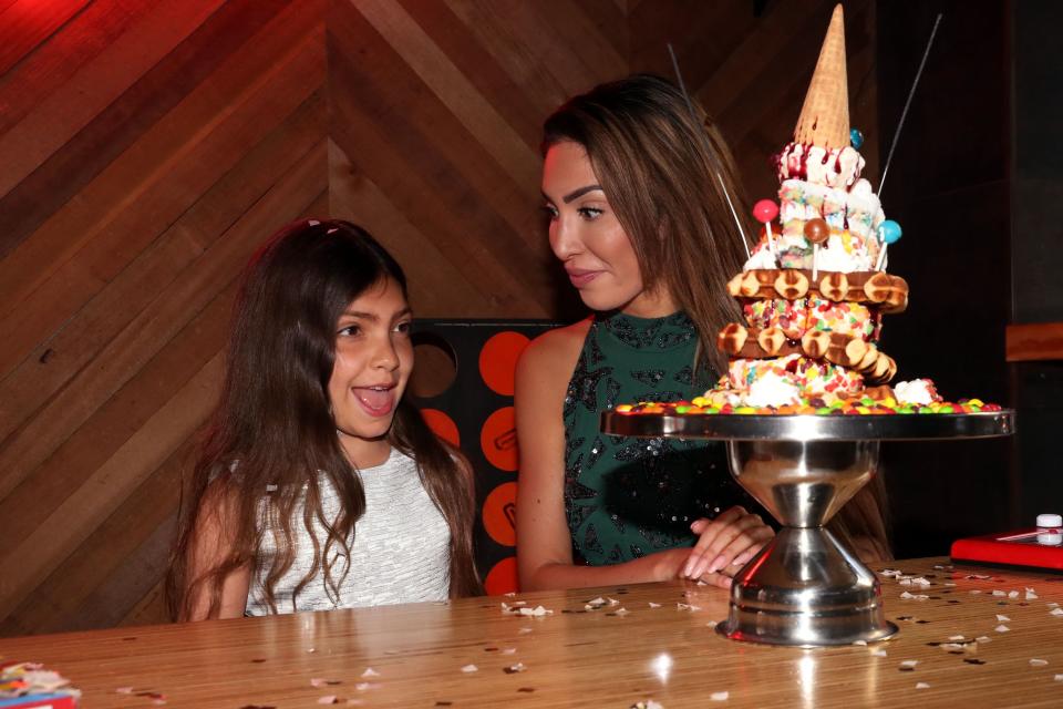 Farrah Abraham with daughter Sophia