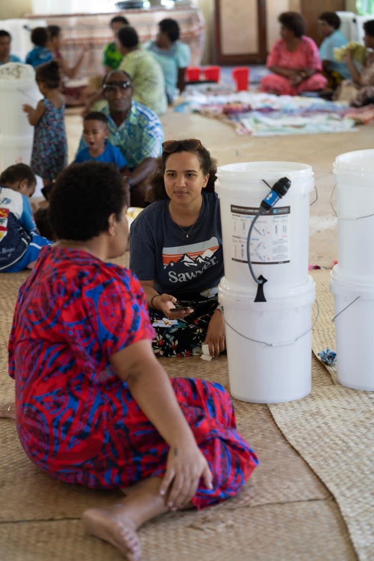 Sawyer's portable, low-cost water filtration systems made the goal of nationwide clean water for Fiji and other countries attainable.