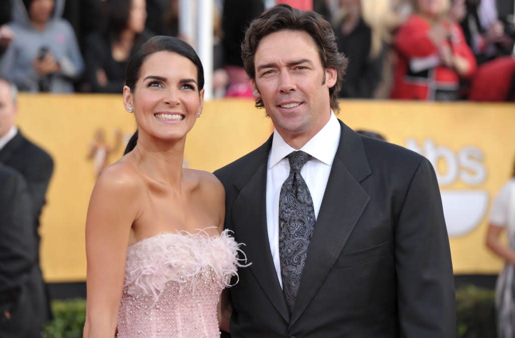 Angie Harmon and Jason Sehorn