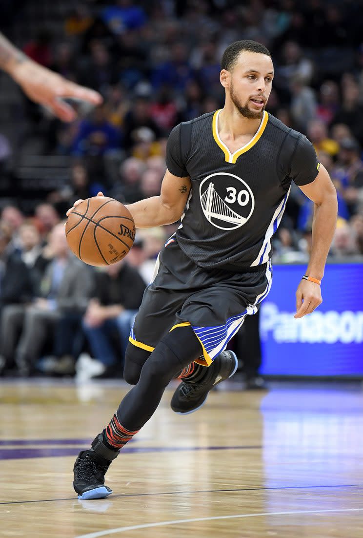 Steph Curry also spoke out against the statements of Kevin Plank. (Photo: Getty Images)