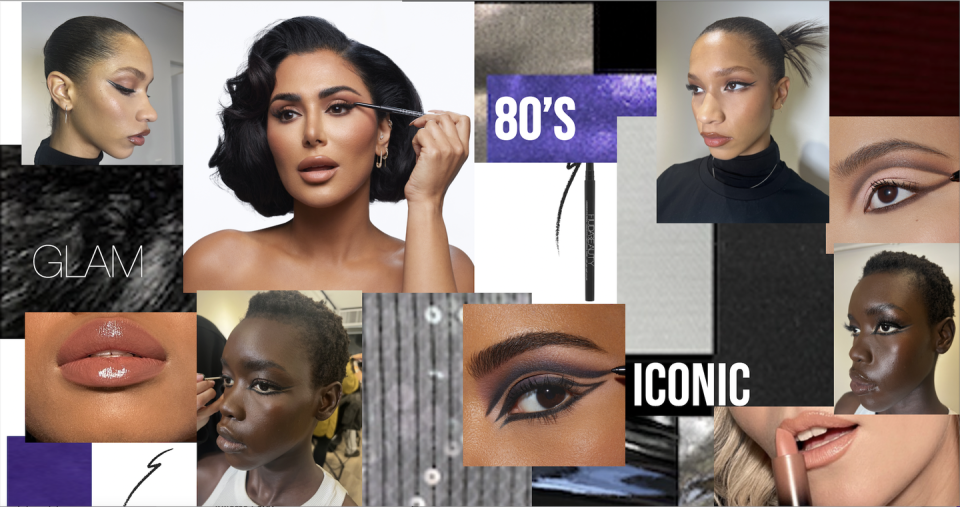 huda kattan moodboard for laquan smith fw 2023 collection