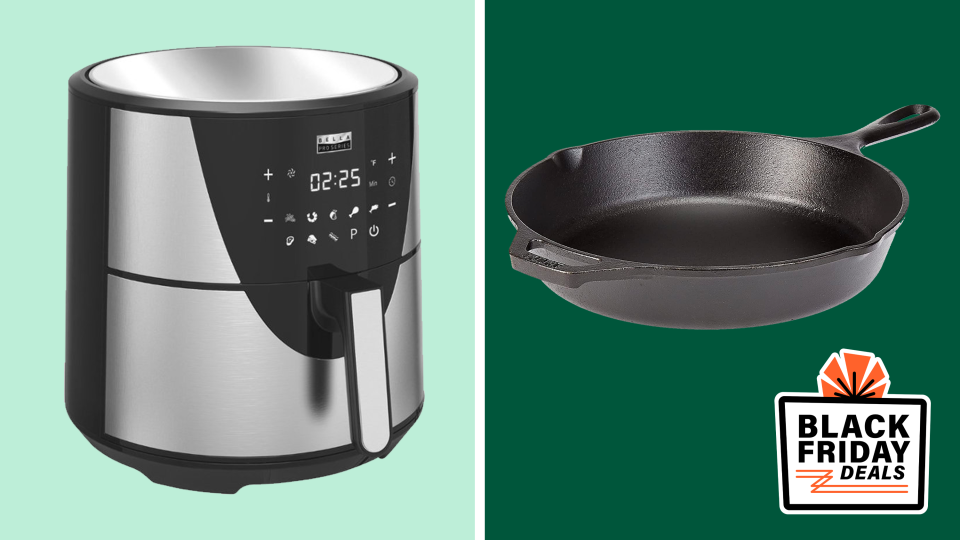 Fill your kitchen cabinets with savings this Black Friday and score cookware, appliances and more at a bargain.