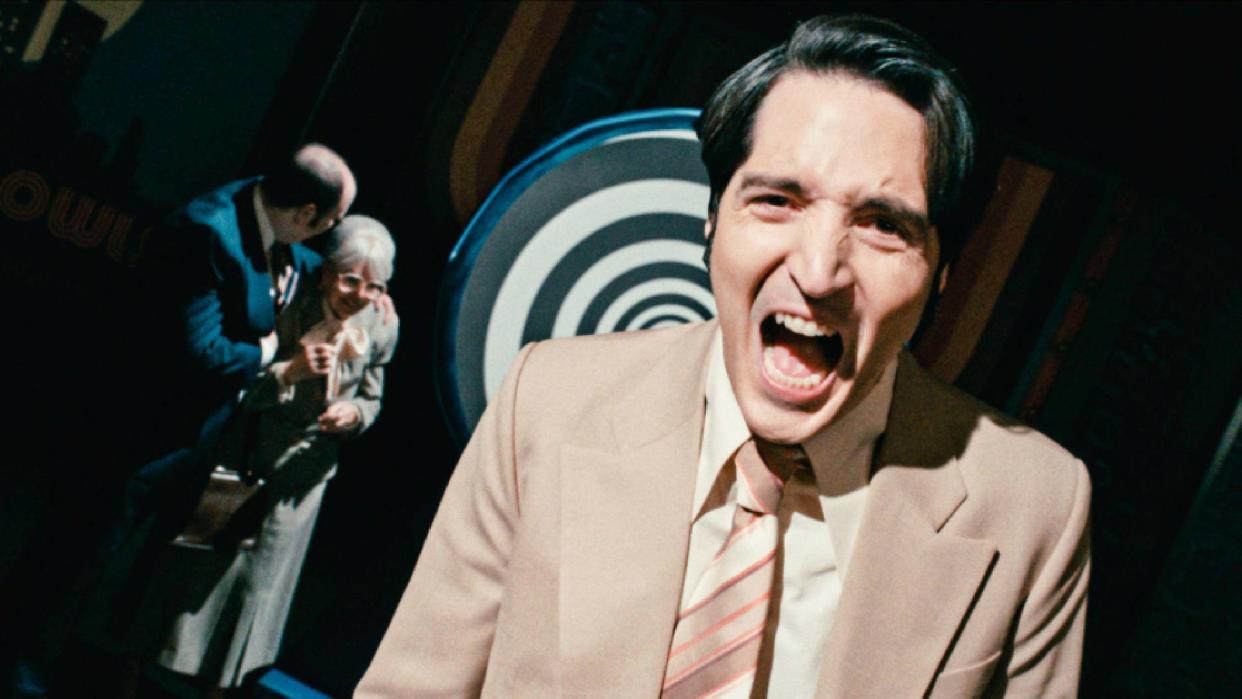  David Dastmalchian as Jack Delroy in Late Night with the Devil. 