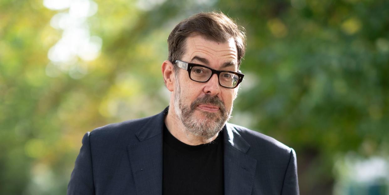 richard osman at the cheltenham literature festival in 2023