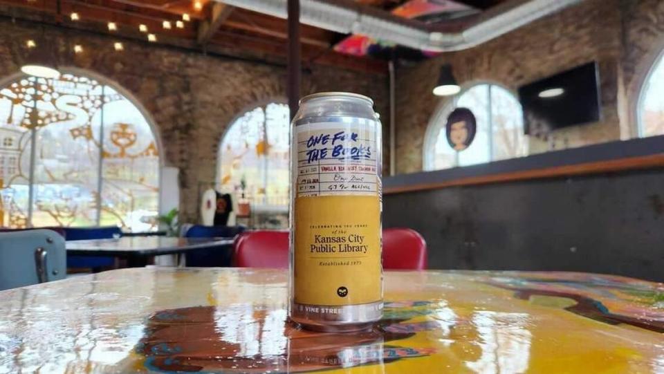 The brewery has had 25 collaborations under their belt in just under a year such as One for the Books, a limited edition beer from Vine Street Brewing Co. in celebration of the Kansas City Public Library’s 150th anniversary. Vine Street Brewery