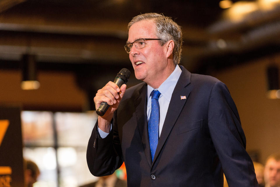 Former Florida Gov. and potential Republican presidential candidate <a href="http://www.huffingtonpost.com/2015/03/30/presidential-candidates-indiana-law_n_6973280.html" target="_blank">Jeb Bush said</a>, "I think Gov. [Mike] Pence has done the right thing. I think once the facts are established, people aren’t going to see this as discriminatory at all." 