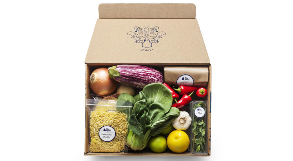 They'll get all the ingredients—and direction—they need to make a delicious, nutritious meal. (Photo: Blue Apron)